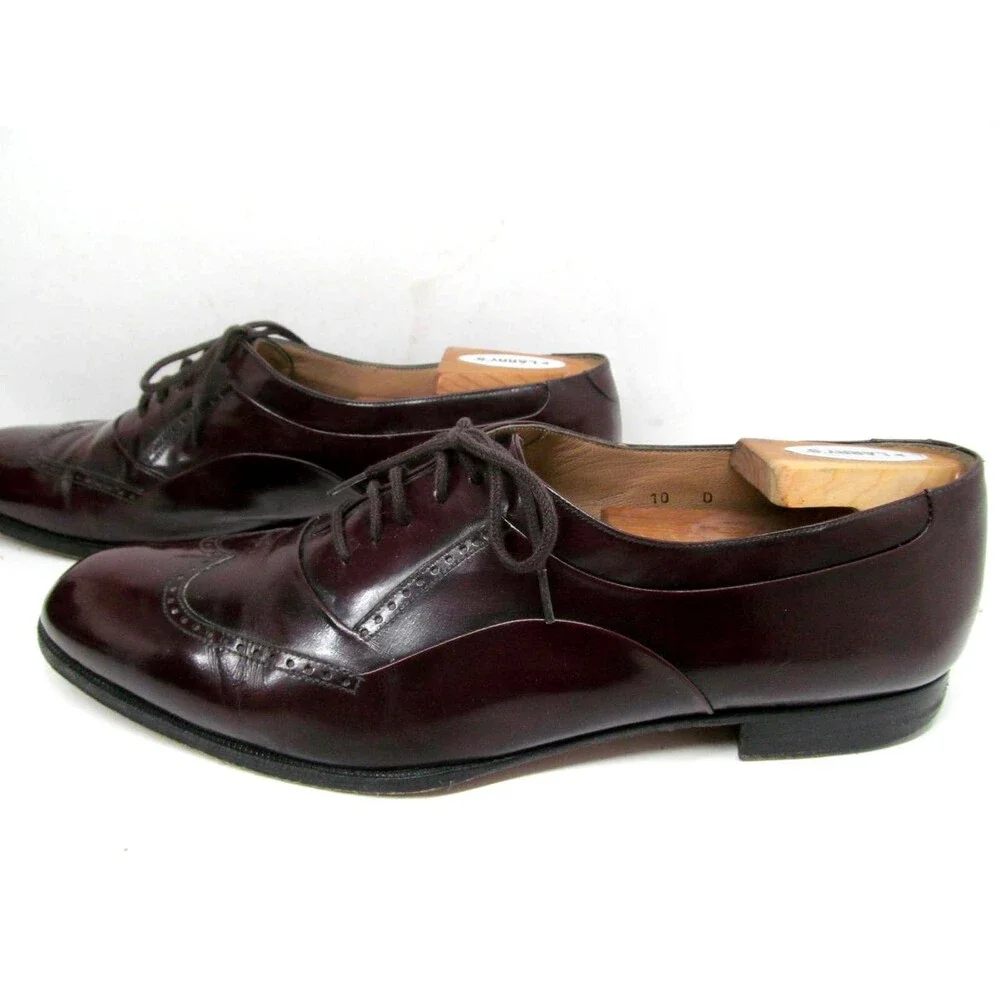Bally Marcel Wingtip Oxfords Mens Size US 10 D  Made In Italy